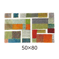ウィルトン織り玄関マット　エデン　50×80