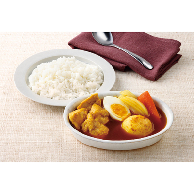 ゴロゴロ野菜のスープカレー
