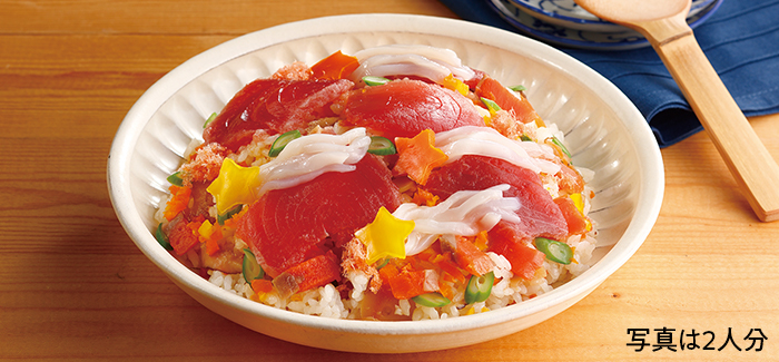 彩り七夕ばらちらし