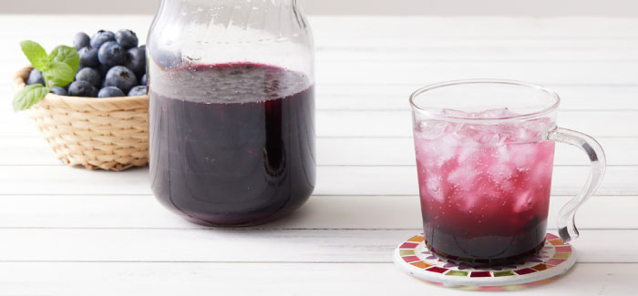 フルーツシロップ（ブルーベリー）