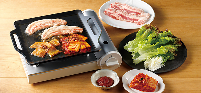 第一物産・姜さん直伝！キムチを楽しむサムギョプサル				