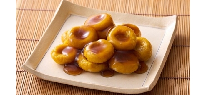 かぼちゃのみたらしニョッキ
