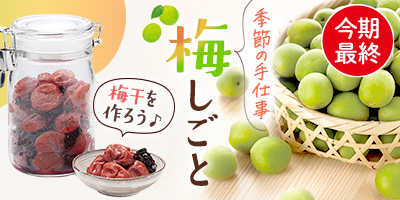 季節の手仕事　梅しごと