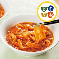 有機こんにゃく平麺で作る！韓国ピリ辛ロゼクリーム煮