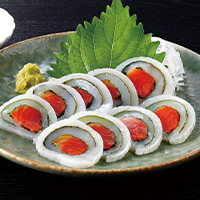 いか大葉巻き（紅鮭入り）