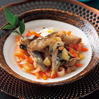 北海道産にしんと数の子の甘酢漬