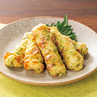 レンジでちくわ磯辺揚げ