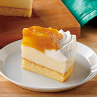 マンゴーチーズムースケーキ