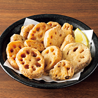 国産蓮根の唐揚げ
