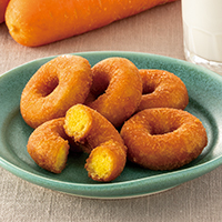 にんじんみるくドーナツ