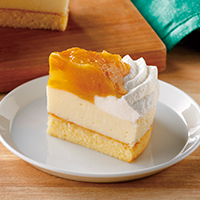 マンゴーチーズムースケーキ