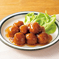 やわらかてりやきミートボール