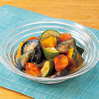 夏野菜の煮びたし