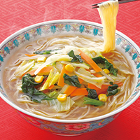 野菜たっぷりあんかけラーメン