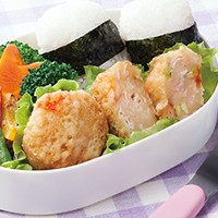蓮根とえびの寄せ揚げ・お弁当用