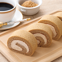 珈琲ロールケーキ