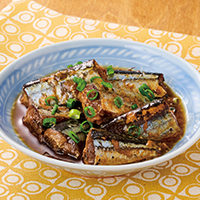 北海道産さんまのうま煮