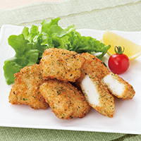 フライパンでいかのポテト焼き