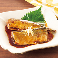 さんまの柔らか生姜煮